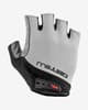 Guantes Castelli Entrata V blanco marfil negro