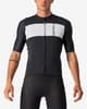 Maillot Castelli Prologo 7 manga corta negro plateado blanco