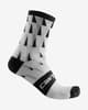 Calcetines Castelli Pendio 12 blanco negro gris mujer