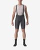 Culote Castelli Free Aero Rosso Corsa Classic gris oscuro rojo hibisco