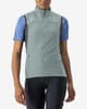 Chaleco cortavientos Castelli Unlimited Puffy azul hielo mujer