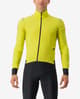 Castelli Alpha Flight RoS Rosso Corsa Jacket Sulphur Yellow