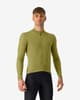 Maillot Castelli Espresso Thermal manga larga verde oliva