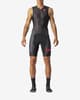 Fato de triatlo Castelli Free Sanremo 2 Rosso Corsa sem mangas preto