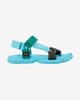 Sandalias Camper Karst azul vivo verde