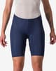 Culote sin tirantes Castelli Free Aero Race Rosso Corsa azul oscuro mujer