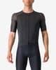 Maillot Castelli Aero Race 7.0 Rosso Corsa krátký rukáv světle černý