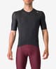 Maillot Castelli Espresso manga corta negro claro gris