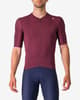 Maillot Castelli Espresso manga corta burdeos