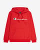 Sweatshirt com capuz Champion Legacy Icons Big Logo vermelho