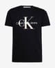 Camiseta Calvin Klein Jeans Seasonal Monologo manga corta negro blanco