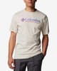 T-shirt Columbia CSC Basic Logo manche courte beige bleu rouge
