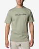 T-shirt Columbia CSC Basic Logo manche courte vert clair pâle