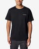 T-shirt Columbia CSC Basic Logo manche courte noir logo blanc