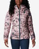 Veste à capuche Columbia Powder Lite rose femme