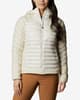 Chaqueta Columbia Labyrinth Loop Hooded Omni-Heat Infinity blanco mujer