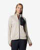Columbia Triple Canyon Grid Fleece Full Zip Fleece light beige Women