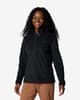 Forro polar Columbia Benton Springs Half Zip Snap Pull Over II negro mujer