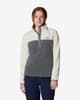 Forro polar Columbia Benton Springs Half Zip Snap Pull Over II gris oscuro mujer
