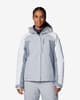 Chaqueta con capucha Columbia Snowy Summit Insulated gris mujer