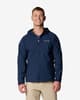Chaqueta con capucha Columbia Ascender II Softshell azul marino