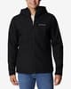 Chaqueta con capucha Columbia Ascender II Softshell negro