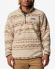 Forro polar Columbia Rugged Ridge Half Snap Fleece beige marrón