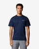 Columbia Kettle River Back Graphic short sleeve T-shirt navy blue