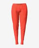 Pantalón largo Calvin Klein Home Mid Logo rojo anaranjado