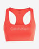 Calvin Klein Medium Intensity CK Sport Bra Orange Red
