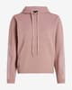Sudadera con capucha Calvin Klein Textured Twill rosa claro blanco mujer