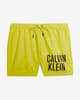 Calções de banho Calvin Klein Medium Drawstring Intense Power amarelo preto