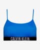 Calvin Klein Bralette Intense Power Bikini Top Electric Blue Black Women