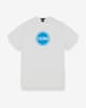 Camiseta Colmar Cotton Logo manga corta blanco azul