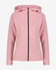 Sudadera con capucha CMP 4 Way Full Zip rosa chicle mujer