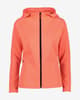 Sudadera con capucha CMP 4 Way Full Zip naranja claro mujer