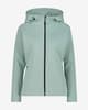Sudadera con capucha CMP 4 Way Full Zip verde claro mujer
