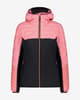 Chaqueta con capucha CMP Hybrid Fix PrimaLoft negro rosa mujer