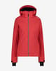 Chaqueta con capucha CMP Softshell Ski rojo brillante mujer