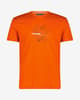 Camiseta CMP Cotton Print Regular manga corta naranja intenso
