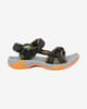 Sandalias CMP Hamal Hiking verde oliva negro naranja junior