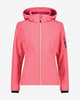Chaqueta CMP Full Zip Hood Softshell rosa mujer