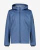 Chaqueta con capucha CMP Light Softshell azul eléctrico