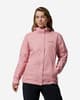 Chaqueta con capucha Columbia Arcadia II rosa claro mujer