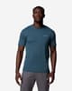 Camiseta Columbia North Cascades manga corta verde azulado