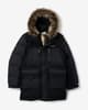 Chaqueta con capucha Columbia Marquam Peak Fusion II Parka negro asfalto niño