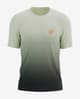 T-shirt Compressport Performance manica corta bianco zucchero nero