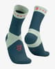 Calcetines Compressport Ultra Trail v2.0 azul oscuro verde claro