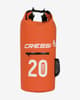 Cressi Dry PVC Cremallera 20L Bag Orange