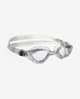 Gafas de natación Cressi King Crab blanco con lentes transparentes